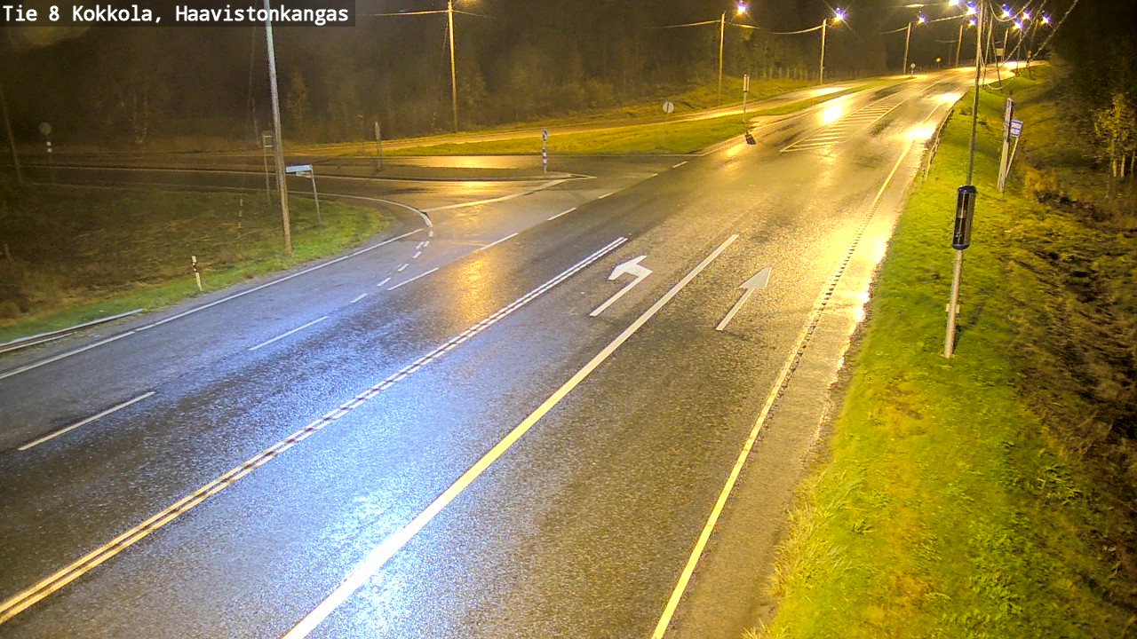 Weather Camera Image Road 8 Kokkola, Haavistonkangas, Kokkola, Keski-Pohjanmaa