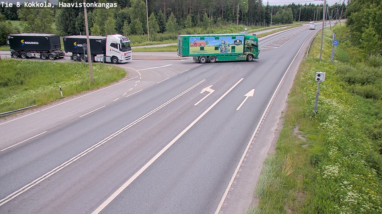 Kelikamerat Kuva Tie 8 Kokkola, Haavistonkangas, Kokkola, Keski-Pohjanmaa