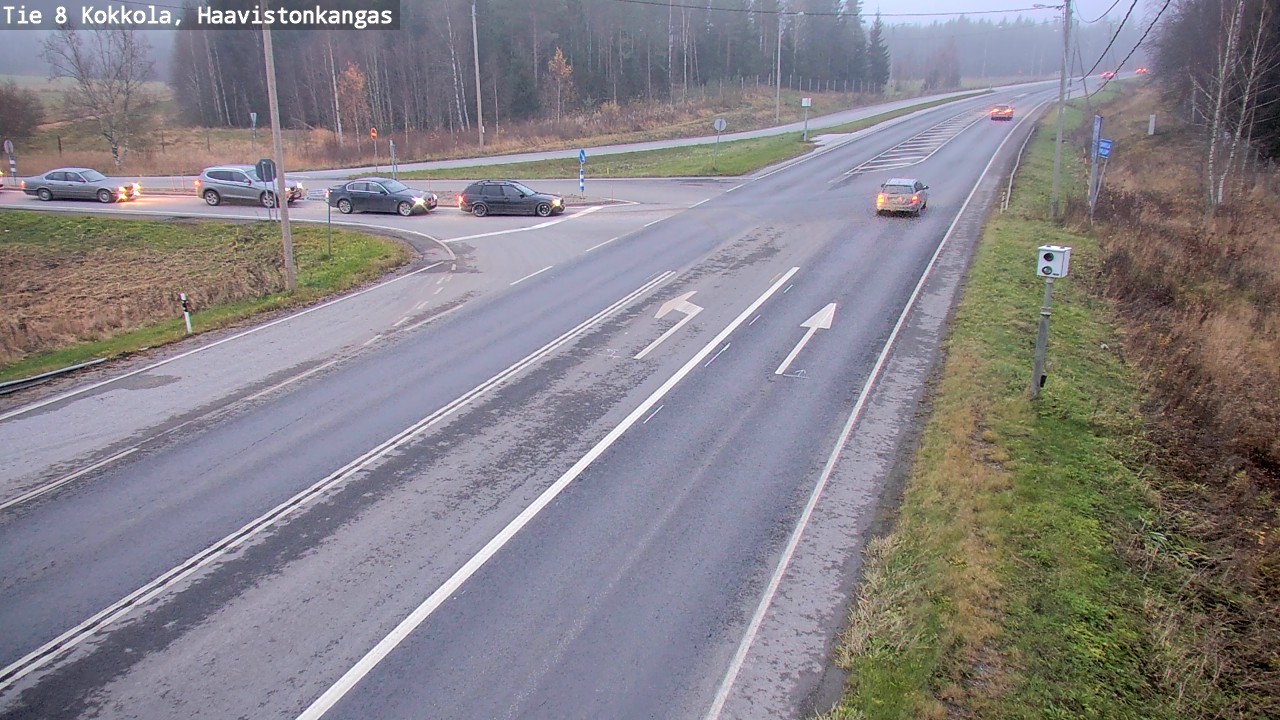 Kelikamerat Kuva Tie 8 Kokkola, Haavistonkangas, Kokkola, Keski-Pohjanmaa