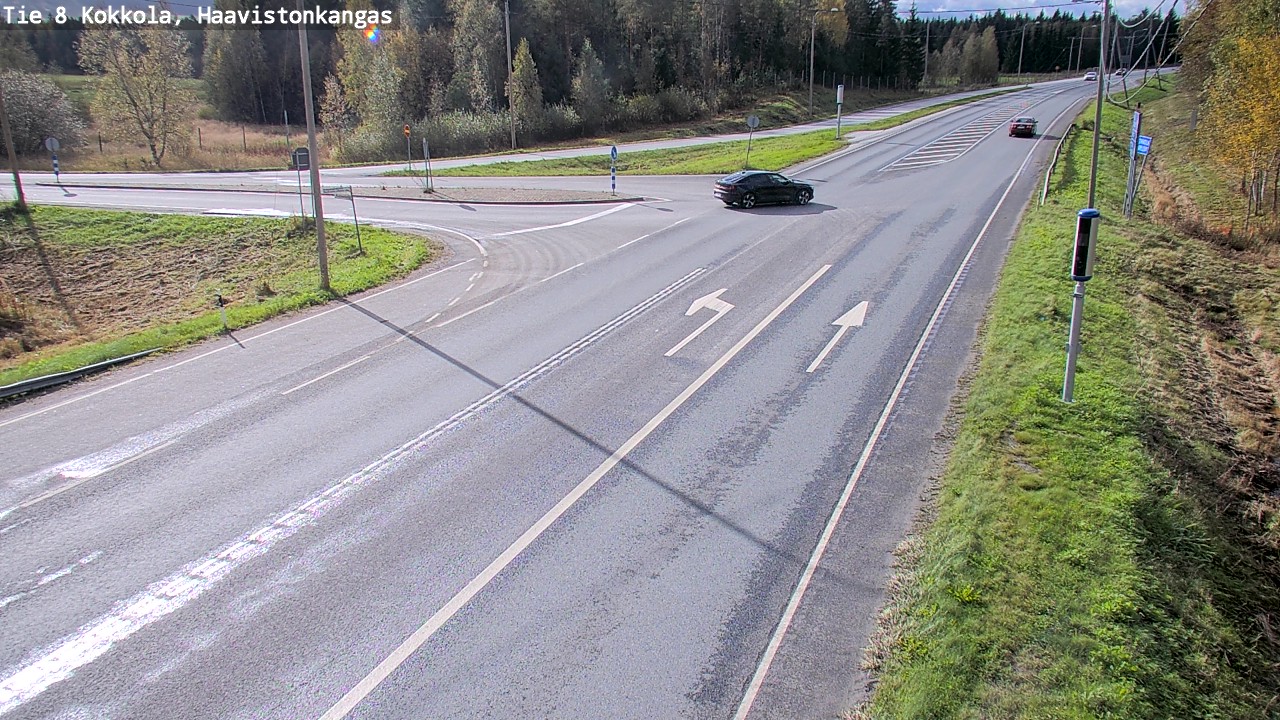 Weather Camera Image Road 8 Kokkola, Haavistonkangas, Kokkola, Keski-Pohjanmaa