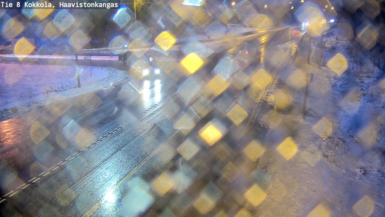 Weather Camera Image Väg 8 Karleby, Haavistonkangas, Kokkola, Keski-Pohjanmaa