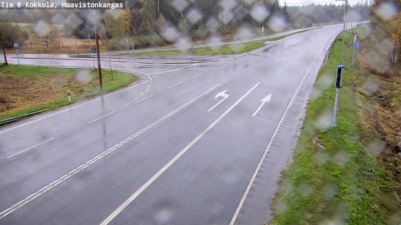 Weather Camera Image Road 8 Kokkola, Haavistonkangas, Kokkola, Keski-Pohjanmaa