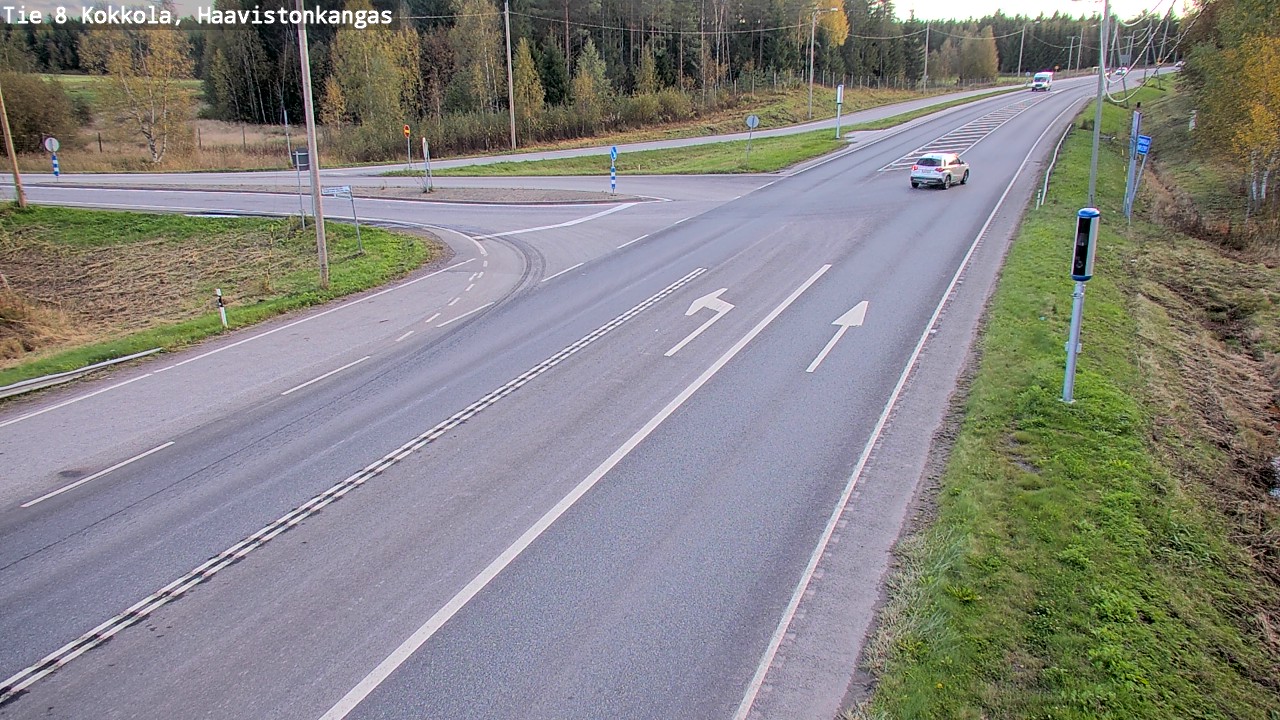 Weather Camera Image Road 8 Kokkola, Haavistonkangas, Kokkola, Keski-Pohjanmaa