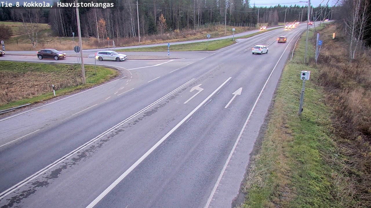 Kelikamerat Kuva Tie 8 Kokkola, Haavistonkangas, Kokkola, Keski-Pohjanmaa