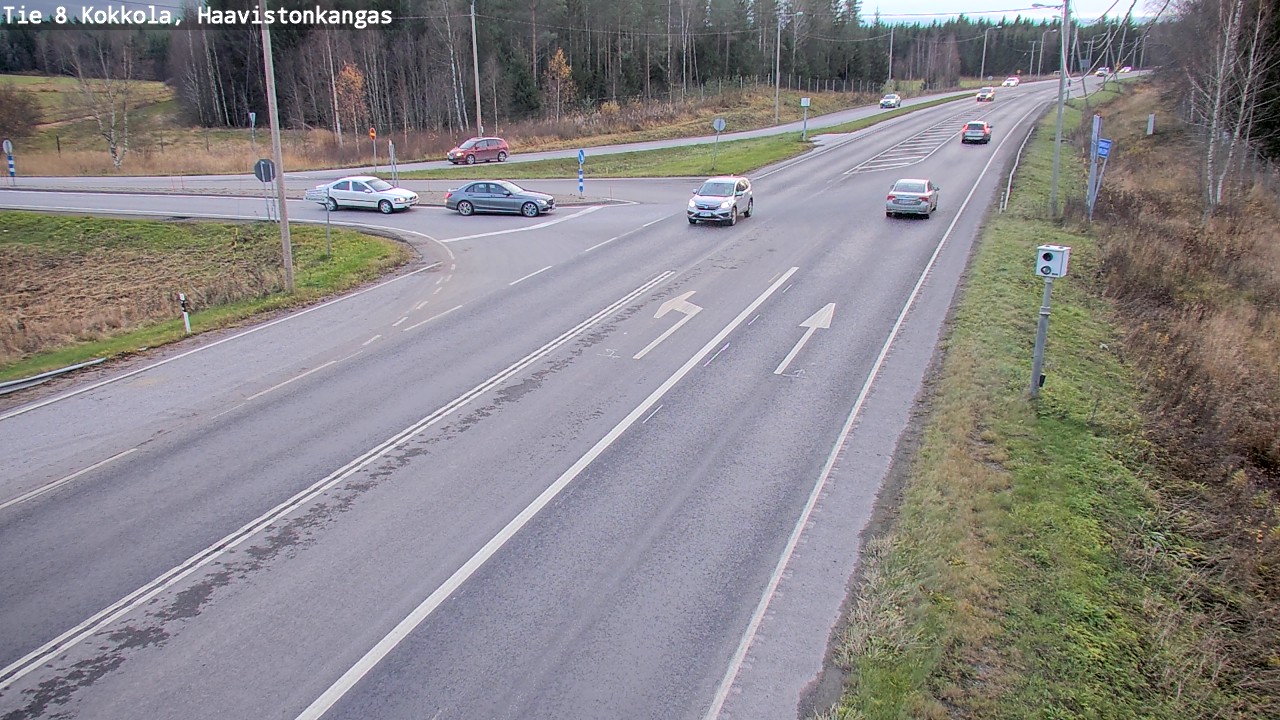 Kelikamerat Kuva Tie 8 Kokkola, Haavistonkangas, Kokkola, Keski-Pohjanmaa