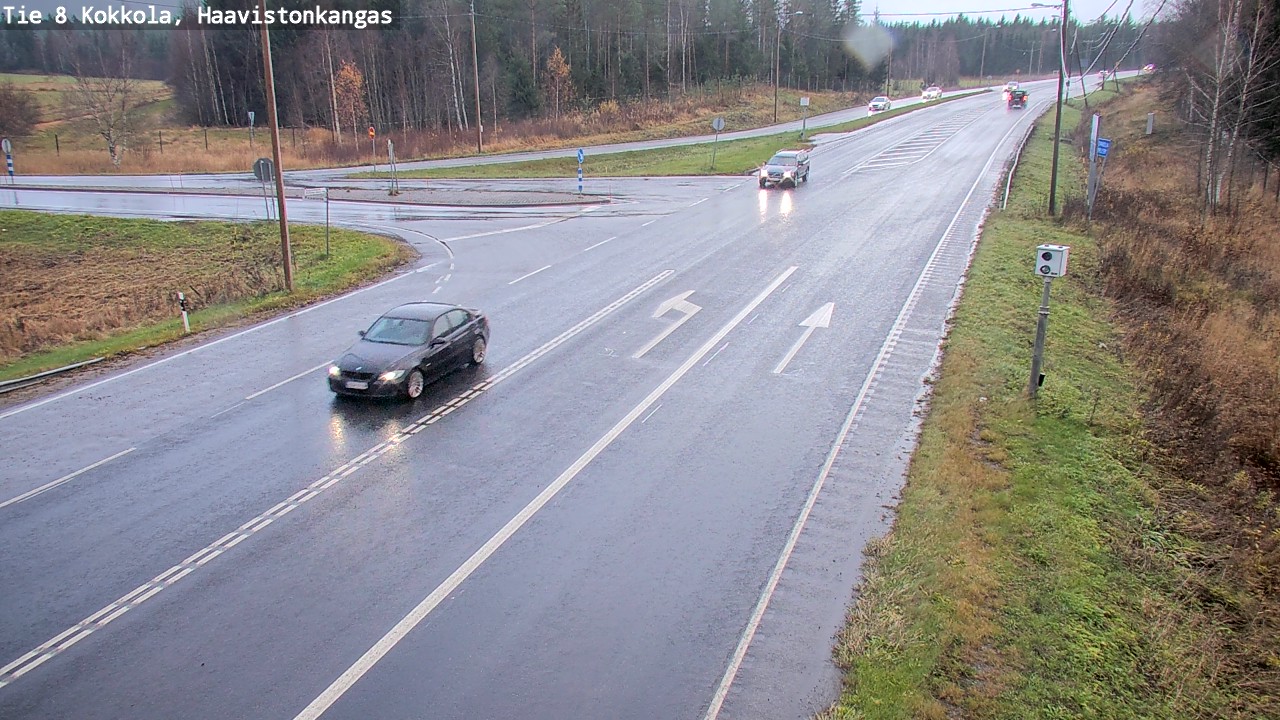 Weather Camera Image Road 8 Kokkola, Haavistonkangas, Kokkola, Keski-Pohjanmaa