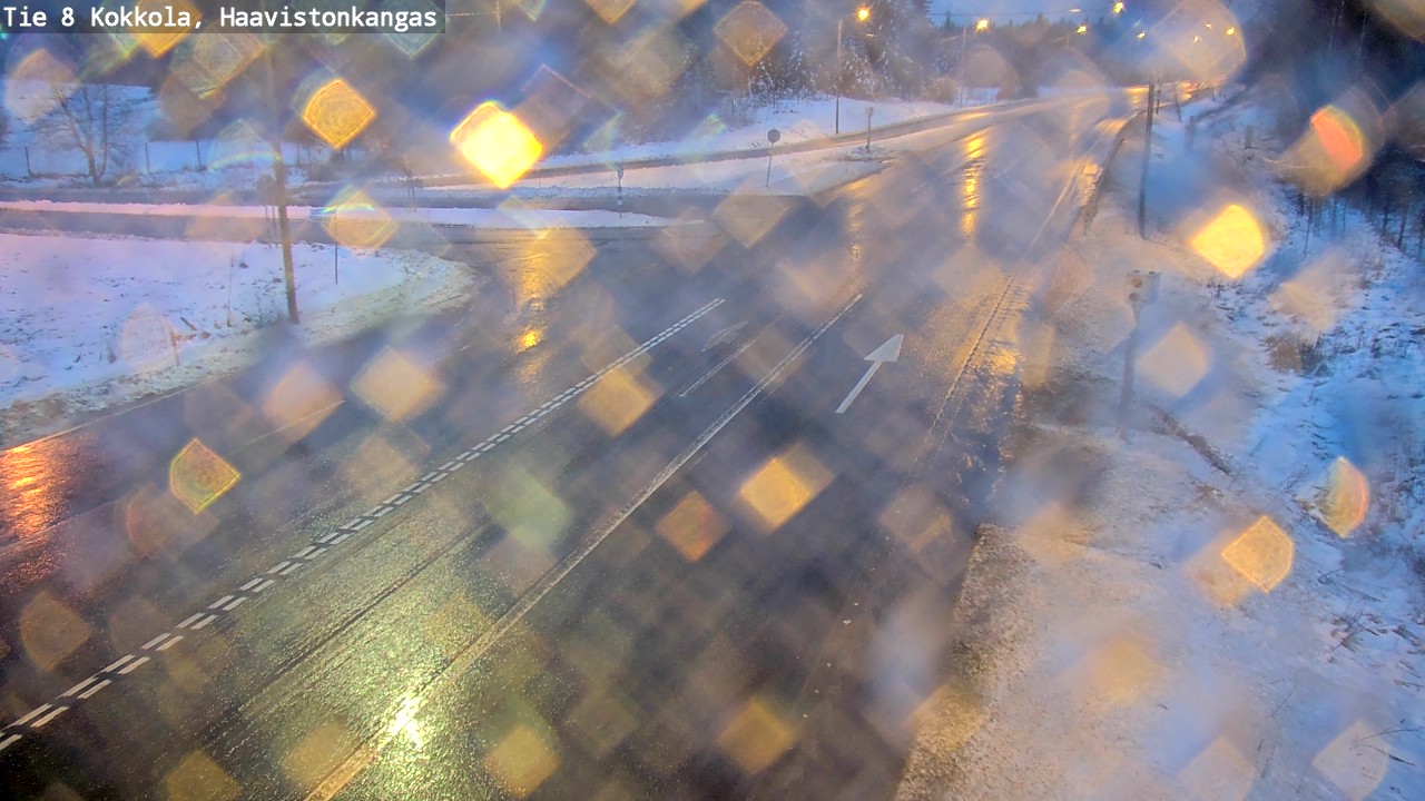 Weather Camera Image Väg 8 Karleby, Haavistonkangas, Kokkola, Keski-Pohjanmaa