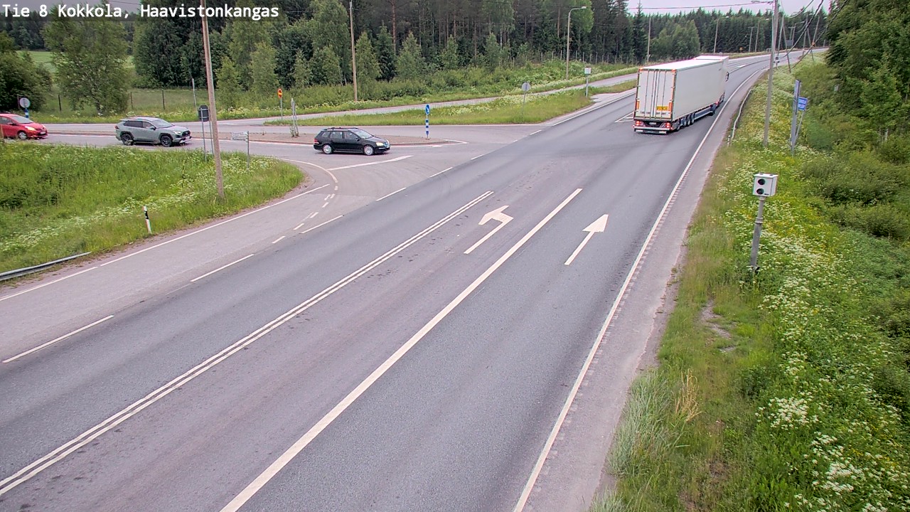 Kelikamerat Kuva Tie 8 Kokkola, Haavistonkangas, Kokkola, Keski-Pohjanmaa