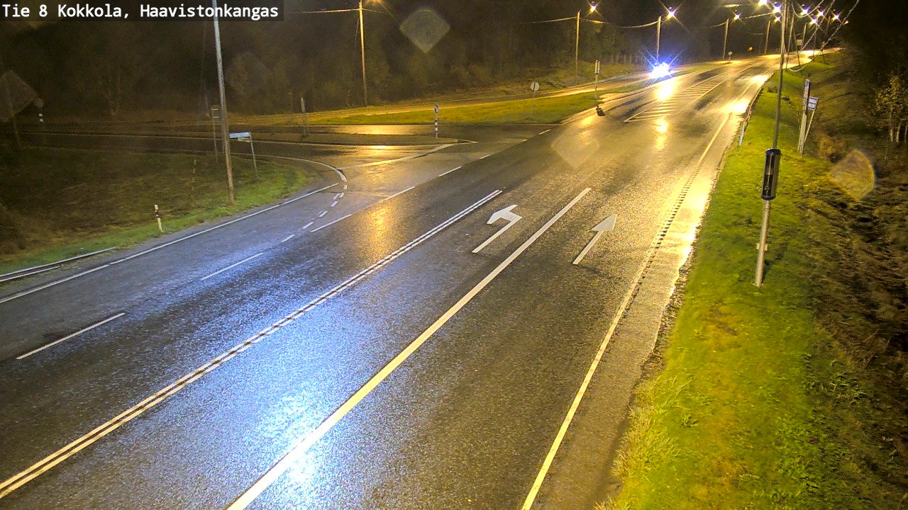Weather Camera Image Road 8 Kokkola, Haavistonkangas, Kokkola, Keski-Pohjanmaa