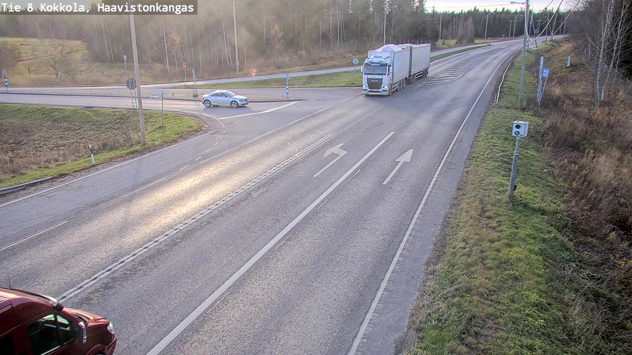 Kelikamerat Kuva Tie 8 Kokkola, Haavistonkangas, Kokkola, Keski-Pohjanmaa