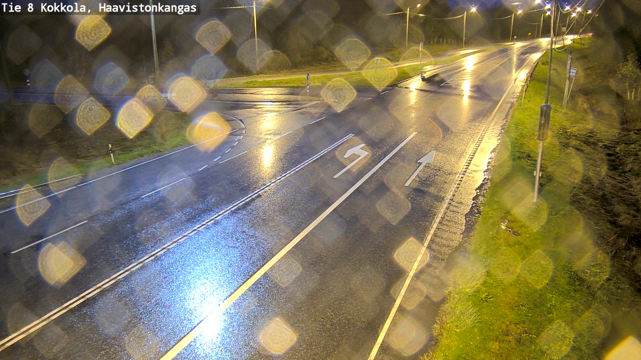 Weather Camera Image Road 8 Kokkola, Haavistonkangas, Kokkola, Keski-Pohjanmaa