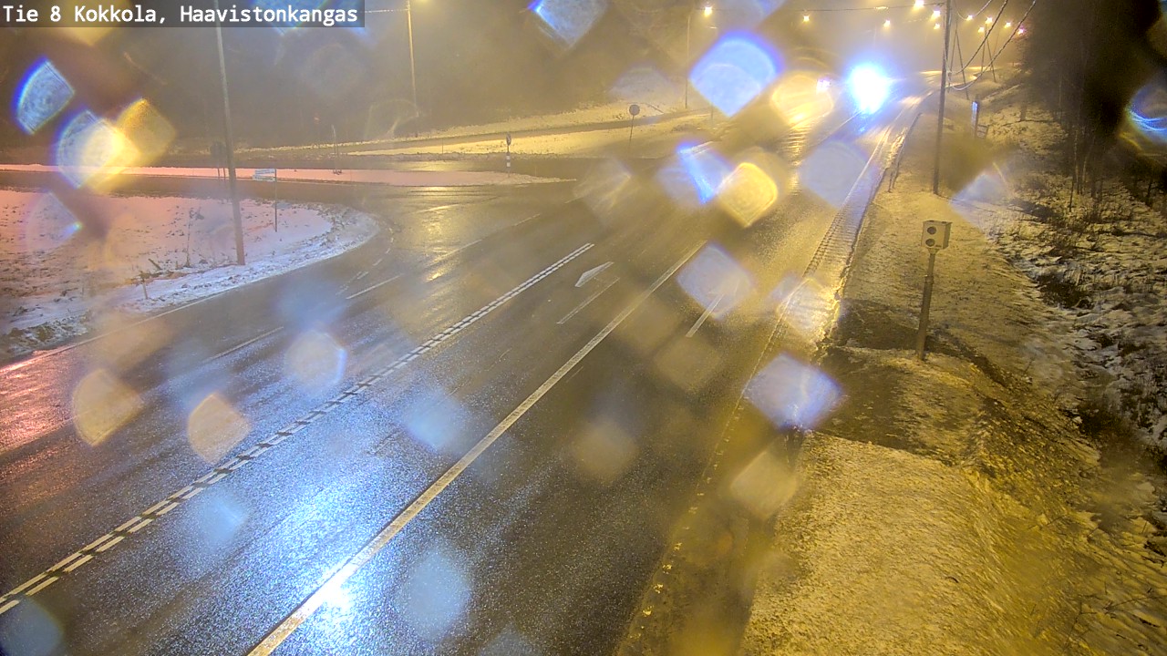 Weather Camera Image Väg 8 Karleby, Haavistonkangas, Kokkola, Keski-Pohjanmaa