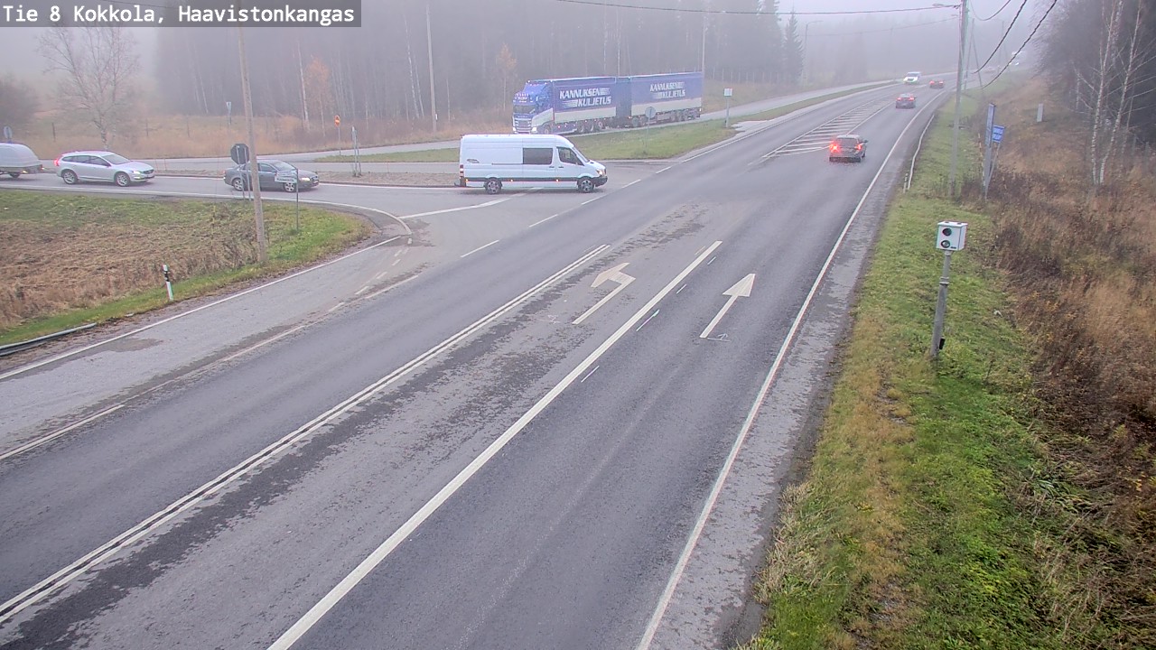 Kelikamerat Kuva Tie 8 Kokkola, Haavistonkangas, Kokkola, Keski-Pohjanmaa