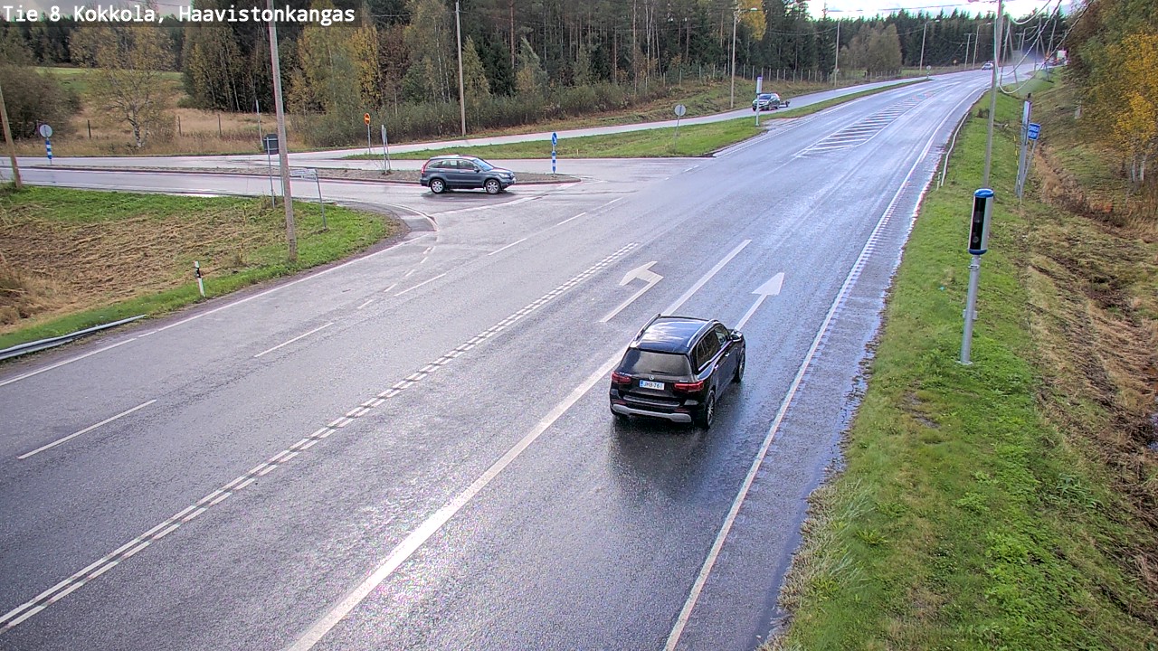 Weather Camera Image Road 8 Kokkola, Haavistonkangas, Kokkola, Keski-Pohjanmaa