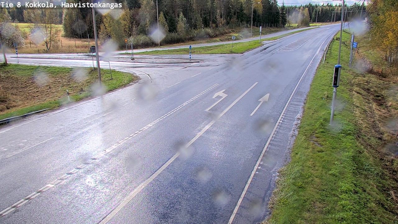Weather Camera Image Road 8 Kokkola, Haavistonkangas, Kokkola, Keski-Pohjanmaa