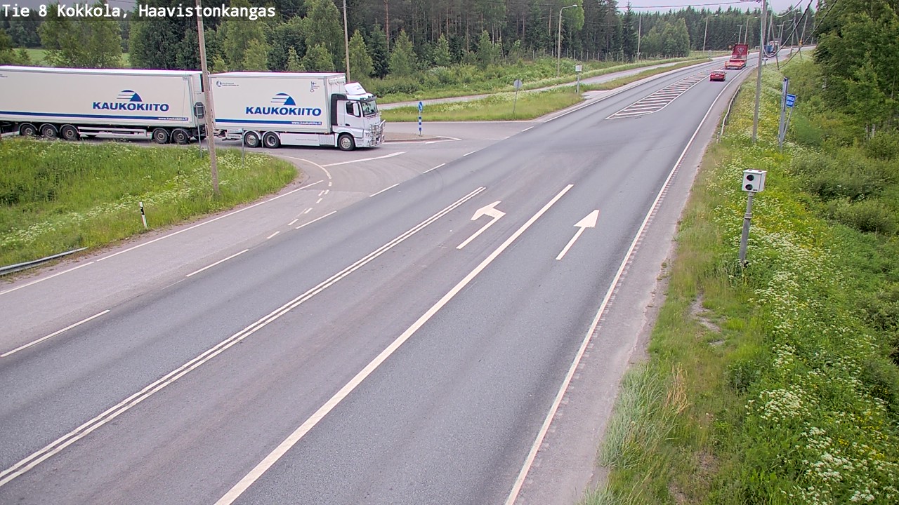 Kelikamerat Kuva Tie 8 Kokkola, Haavistonkangas, Kokkola, Keski-Pohjanmaa