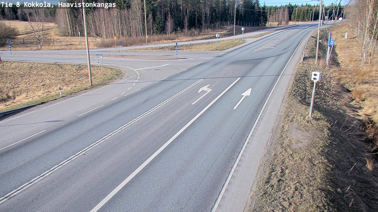 Kelikamerat Kuva Tie 8 Kokkola, Haavistonkangas, Kokkola, Keski-Pohjanmaa