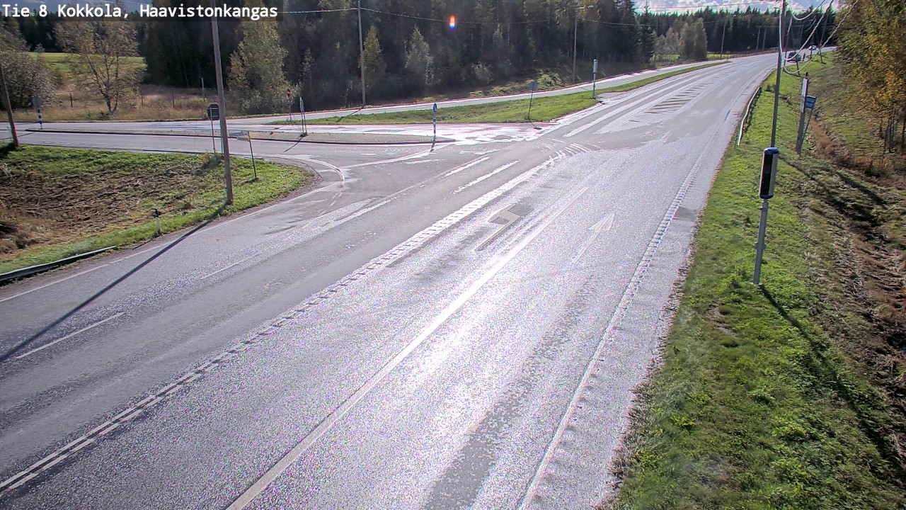 Weather Camera Image Road 8 Kokkola, Haavistonkangas, Kokkola, Keski-Pohjanmaa