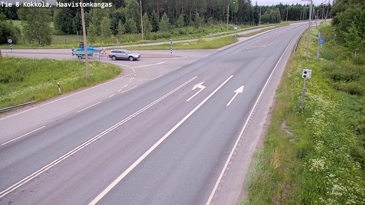 Kelikamerat Kuva Tie 8 Kokkola, Haavistonkangas, Kokkola, Keski-Pohjanmaa