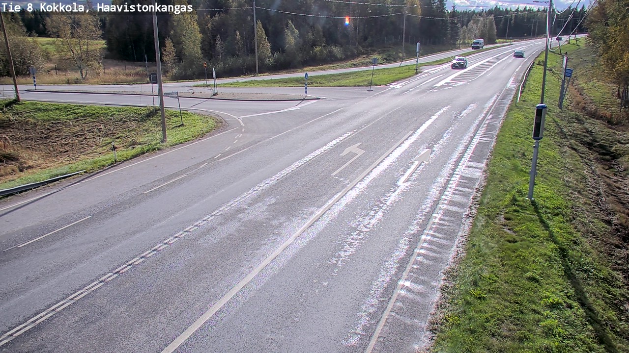 Weather Camera Image Road 8 Kokkola, Haavistonkangas, Kokkola, Keski-Pohjanmaa