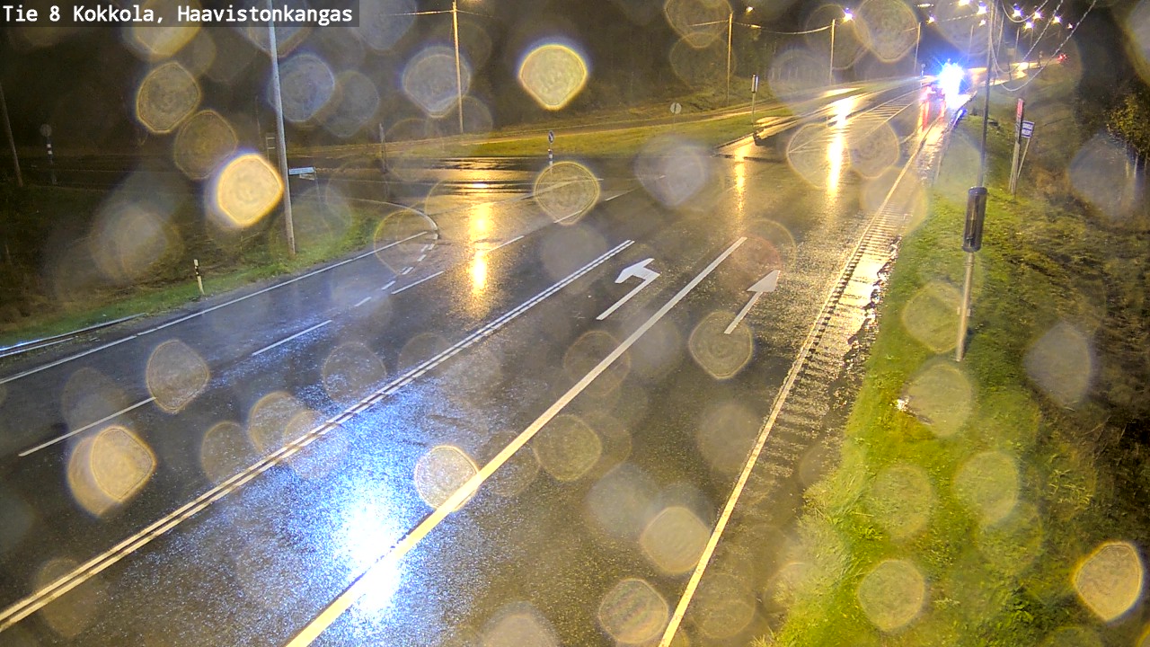 Weather Camera Image Road 8 Kokkola, Haavistonkangas, Kokkola, Keski-Pohjanmaa