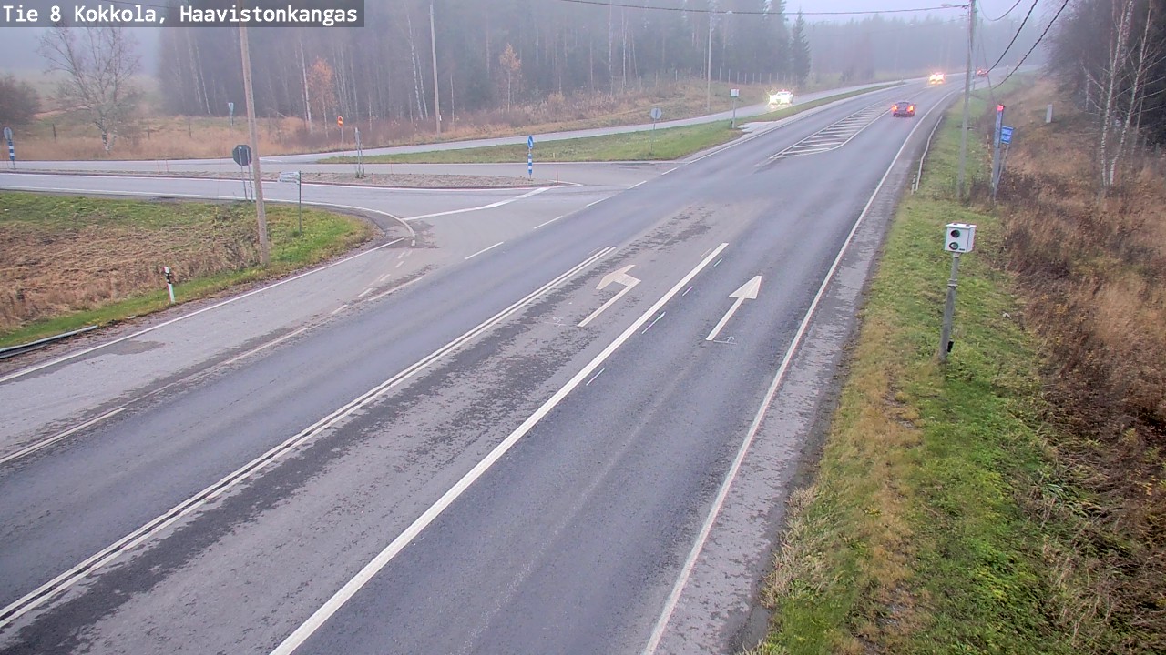 Kelikamerat Kuva Tie 8 Kokkola, Haavistonkangas, Kokkola, Keski-Pohjanmaa