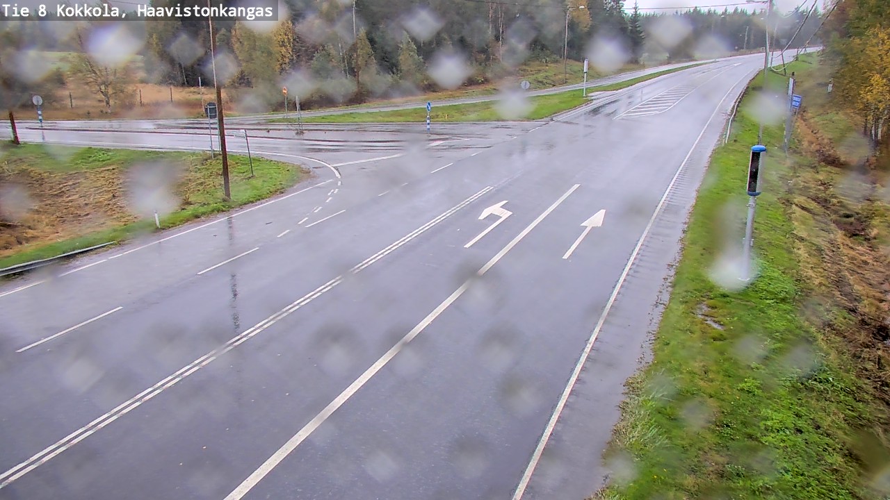 Weather Camera Image Road 8 Kokkola, Haavistonkangas, Kokkola, Keski-Pohjanmaa