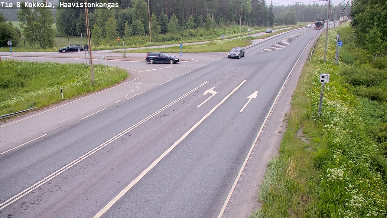 Kelikamerat Kuva Tie 8 Kokkola, Haavistonkangas, Kokkola, Keski-Pohjanmaa
