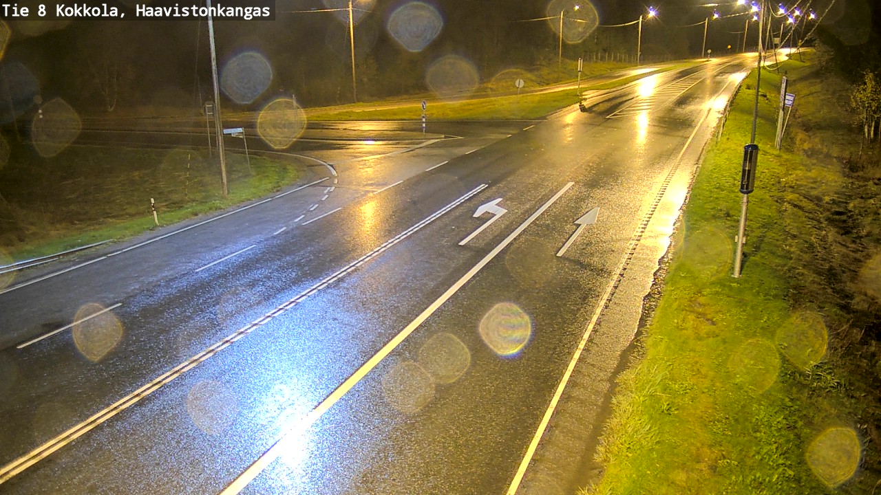Weather Camera Image Road 8 Kokkola, Haavistonkangas, Kokkola, Keski-Pohjanmaa
