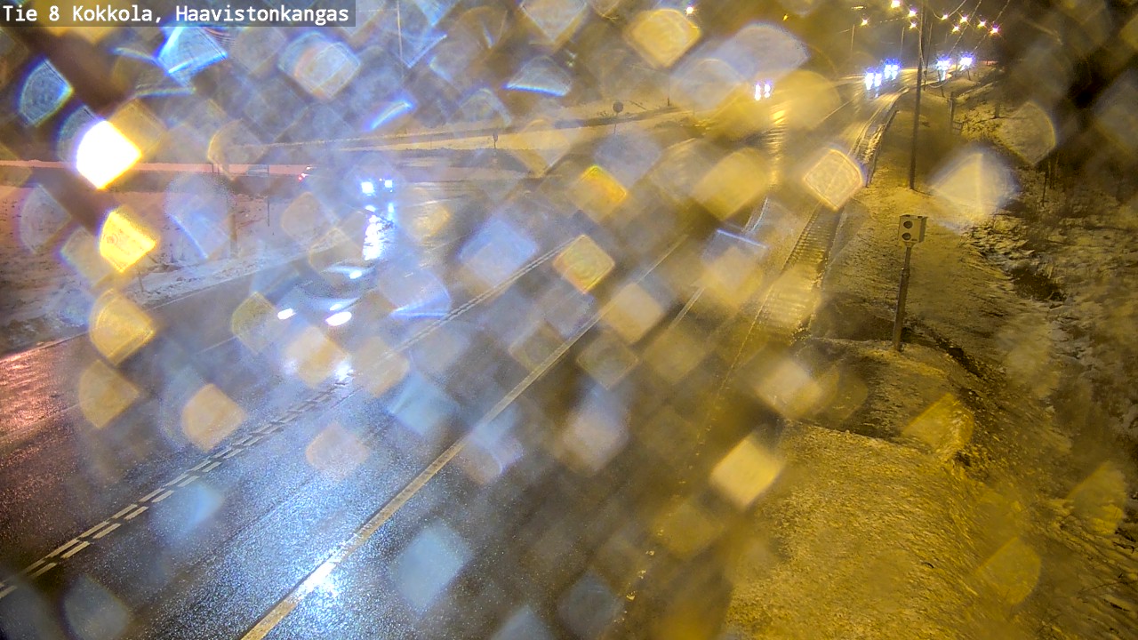 Weather Camera Image Väg 8 Karleby, Haavistonkangas, Kokkola, Keski-Pohjanmaa