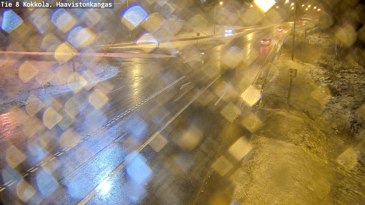 Weather Camera Image Väg 8 Karleby, Haavistonkangas, Kokkola, Keski-Pohjanmaa