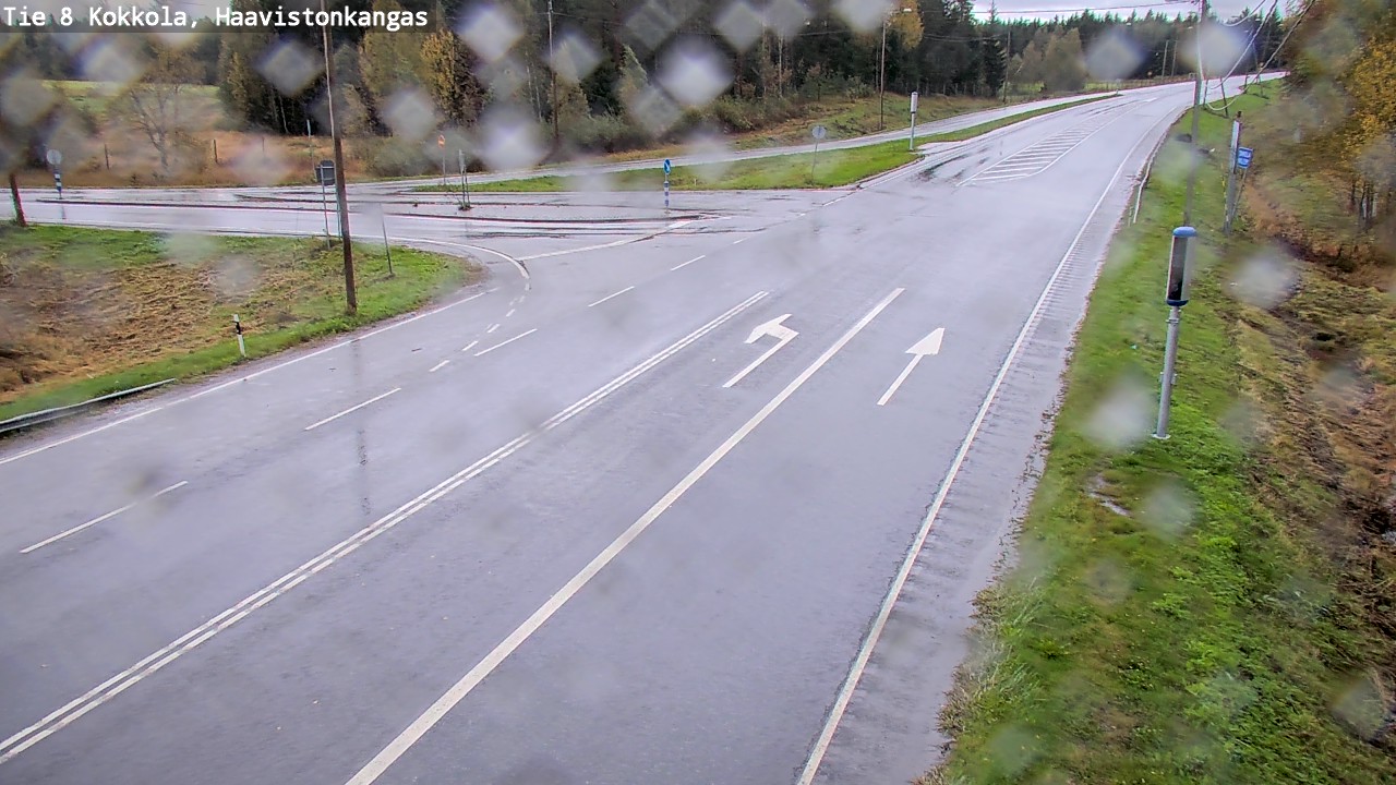 Weather Camera Image Road 8 Kokkola, Haavistonkangas, Kokkola, Keski-Pohjanmaa