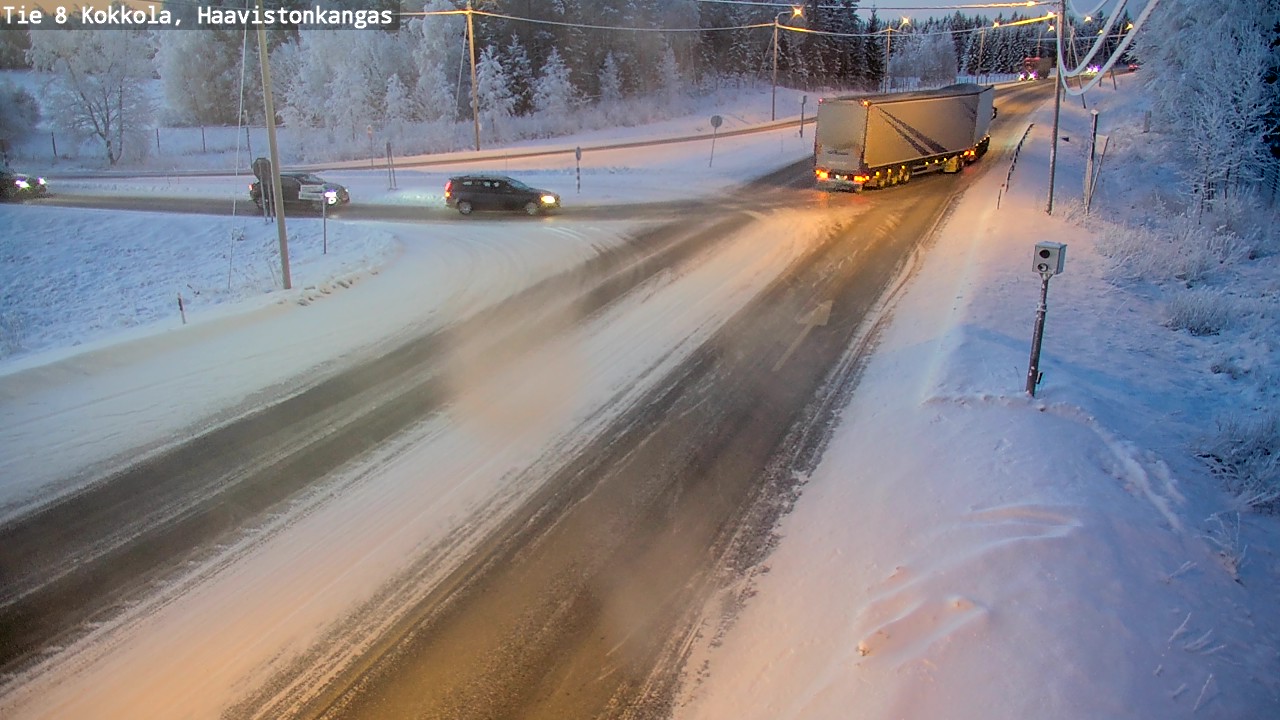 Kelikamerat Kuva Tie 8 Kokkola, Haavistonkangas, Kokkola, Keski-Pohjanmaa