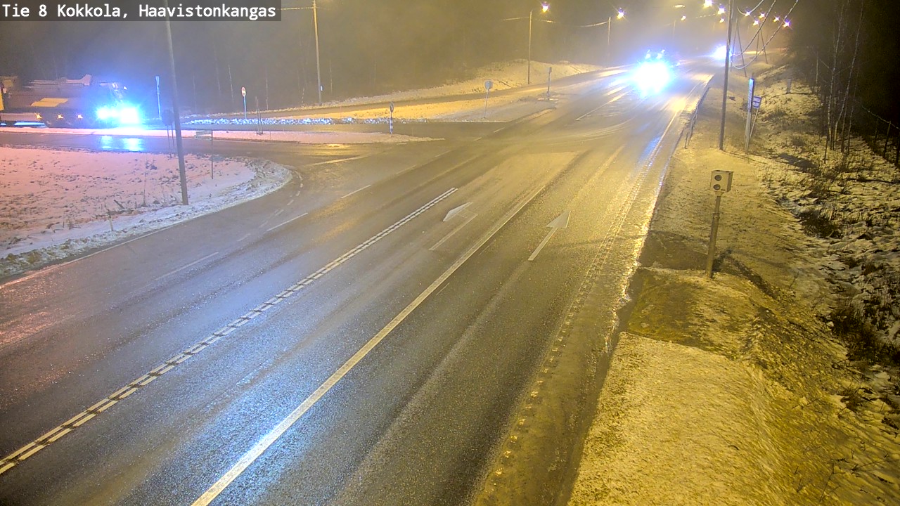 Weather Camera Image Väg 8 Karleby, Haavistonkangas, Kokkola, Keski-Pohjanmaa