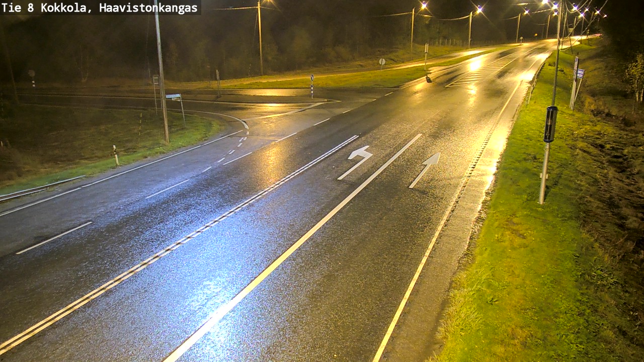 Weather Camera Image Road 8 Kokkola, Haavistonkangas, Kokkola, Keski-Pohjanmaa