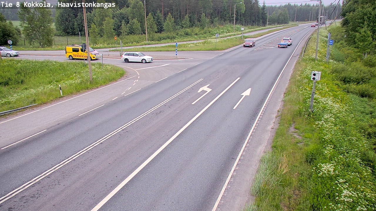 Kelikamerat Kuva Tie 8 Kokkola, Haavistonkangas, Kokkola, Keski-Pohjanmaa