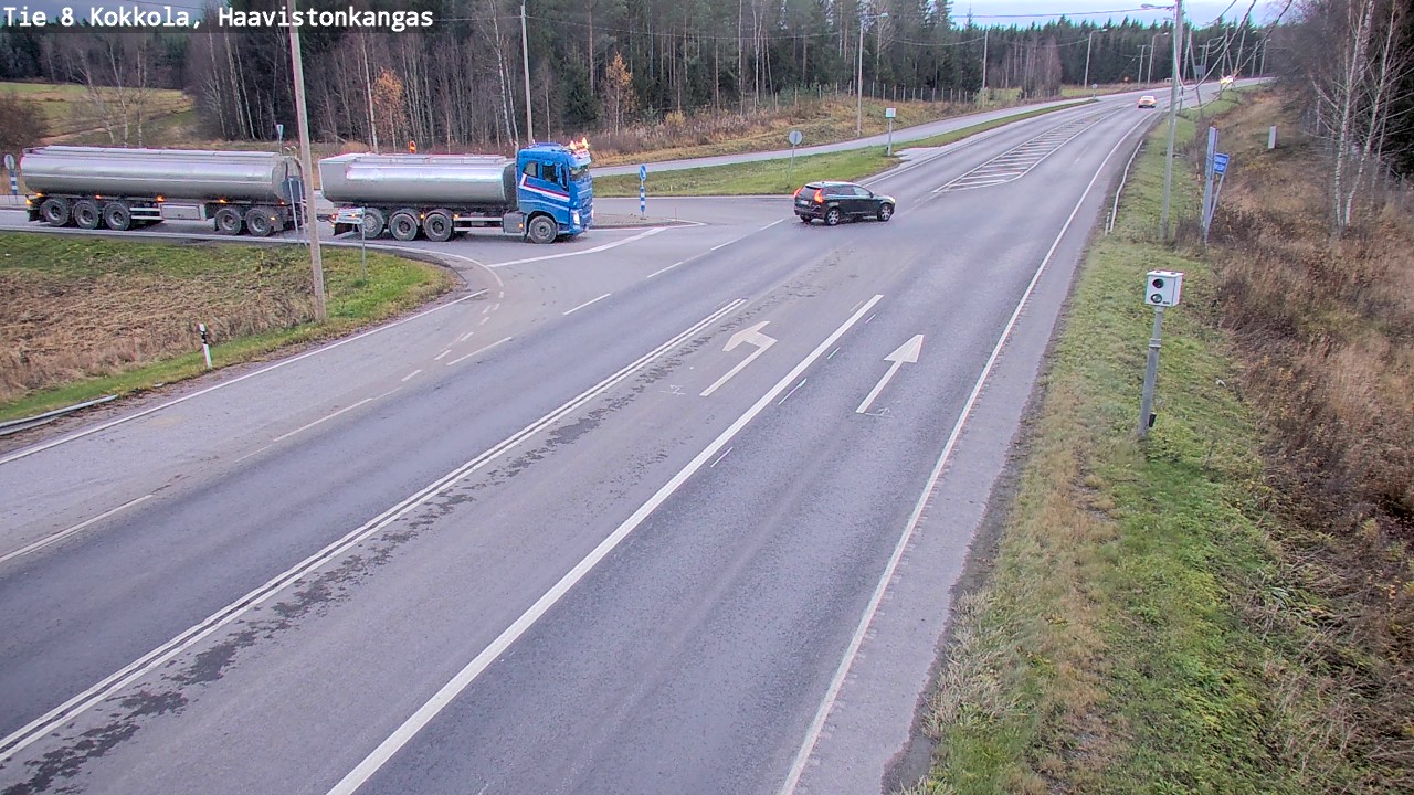 Kelikamerat Kuva Tie 8 Kokkola, Haavistonkangas, Kokkola, Keski-Pohjanmaa