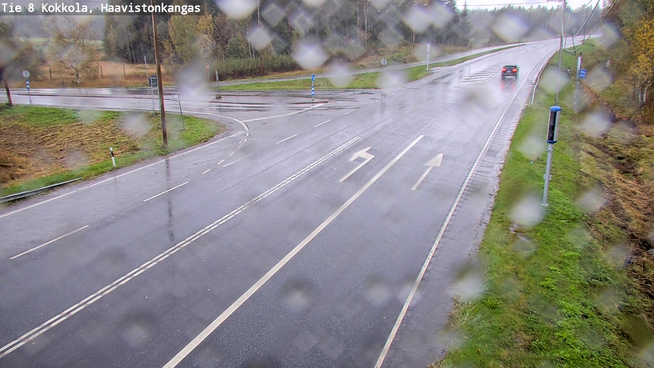 Weather Camera Image Road 8 Kokkola, Haavistonkangas, Kokkola, Keski-Pohjanmaa