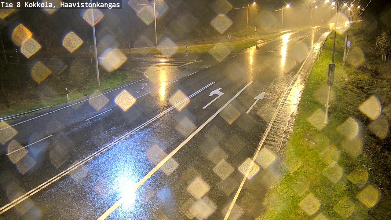 Weather Camera Image Road 8 Kokkola, Haavistonkangas, Kokkola, Keski-Pohjanmaa
