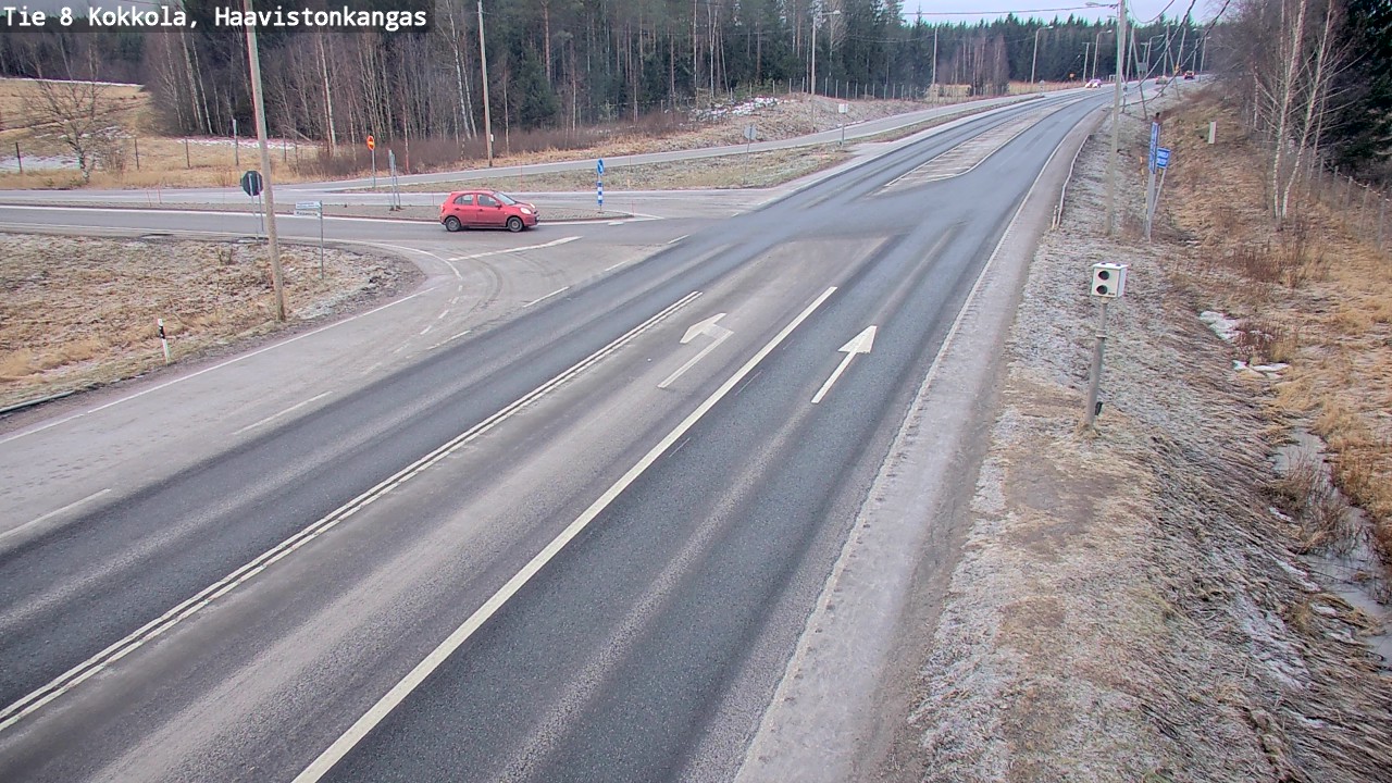 Kelikamerat Kuva Tie 8 Kokkola, Haavistonkangas, Kokkola, Keski-Pohjanmaa