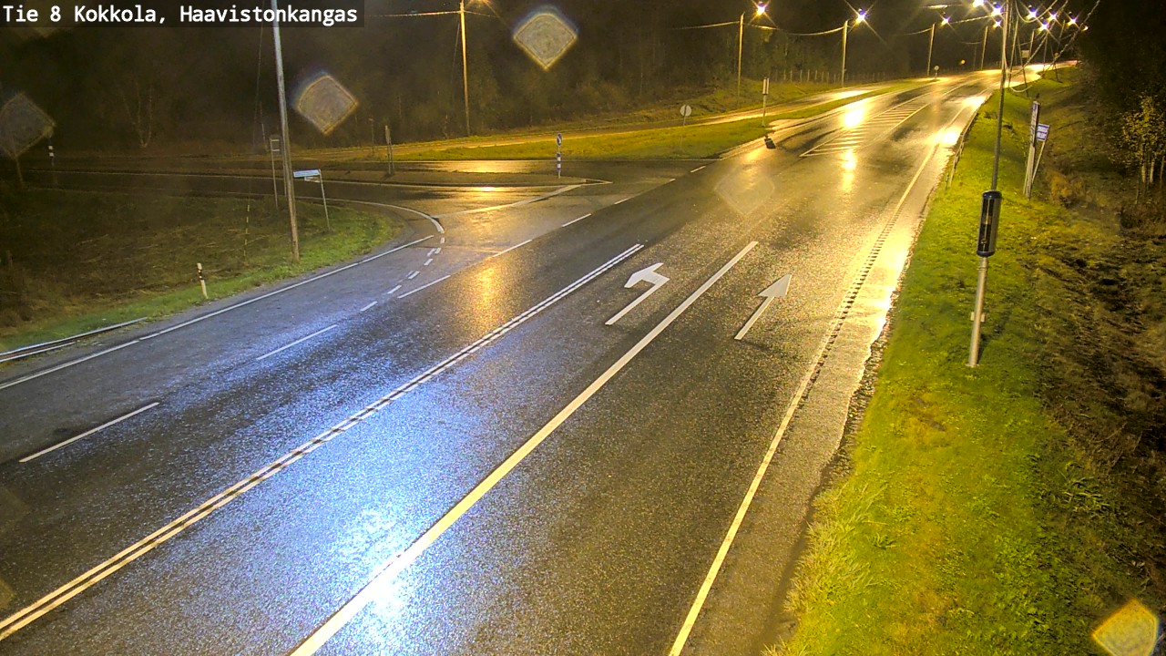 Weather Camera Image Road 8 Kokkola, Haavistonkangas, Kokkola, Keski-Pohjanmaa