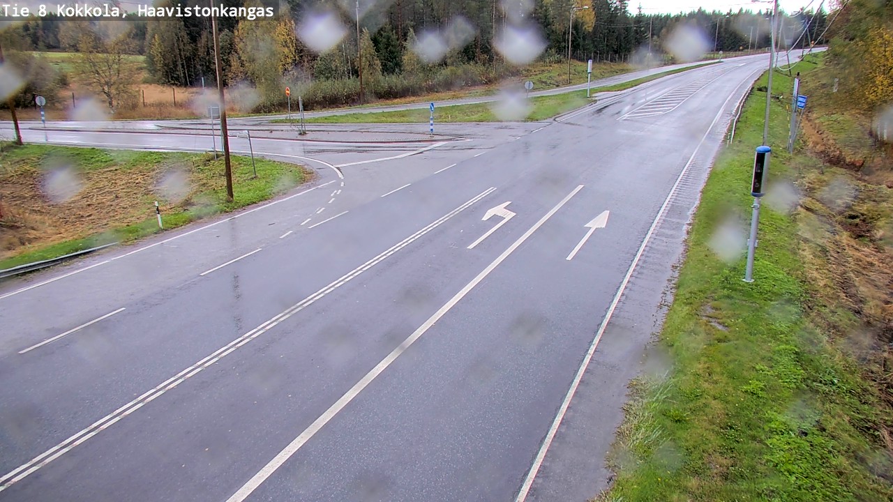 Weather Camera Image Road 8 Kokkola, Haavistonkangas, Kokkola, Keski-Pohjanmaa