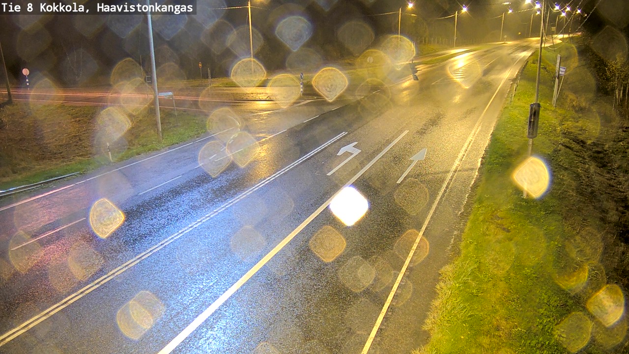Weather Camera Image Road 8 Kokkola, Haavistonkangas, Kokkola, Keski-Pohjanmaa
