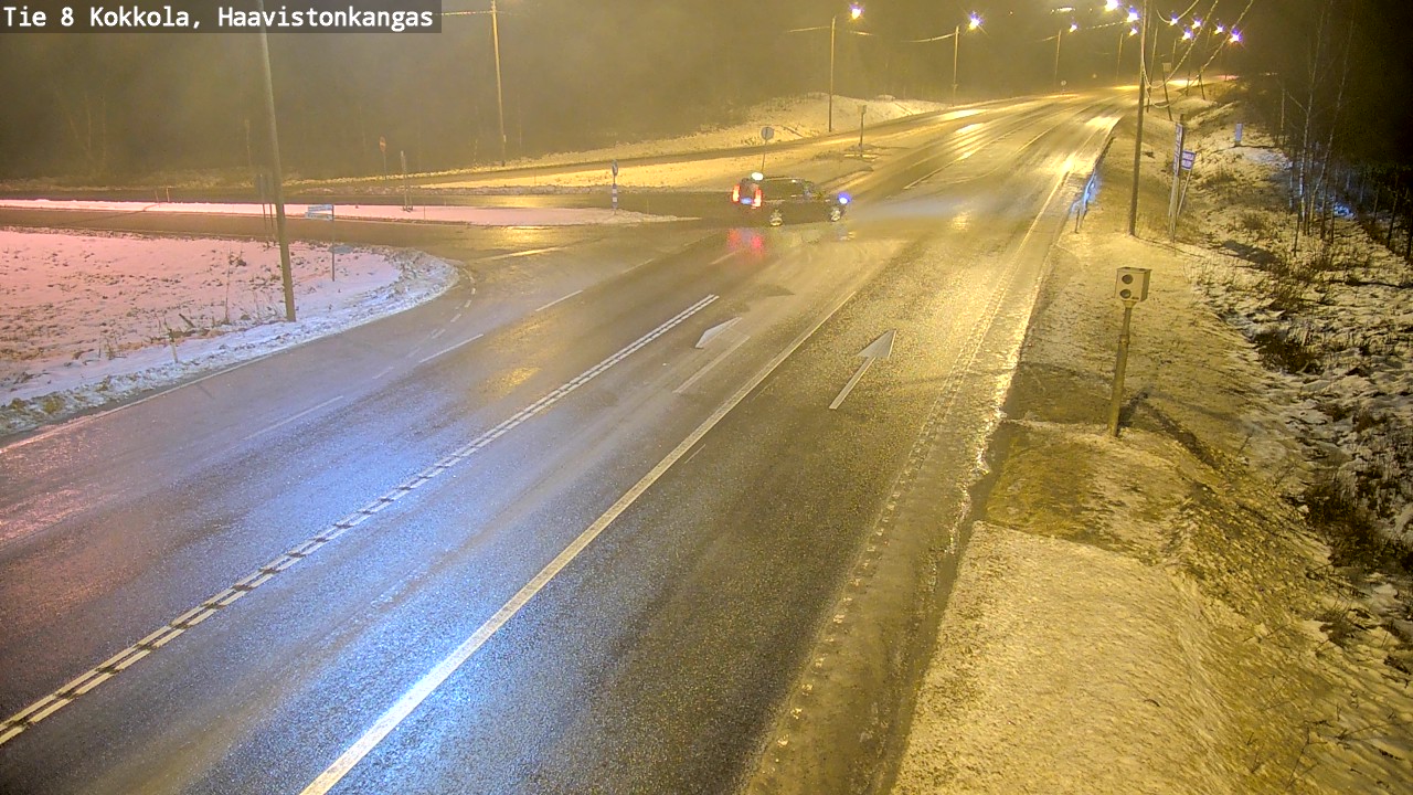 Weather Camera Image Väg 8 Karleby, Haavistonkangas, Kokkola, Keski-Pohjanmaa