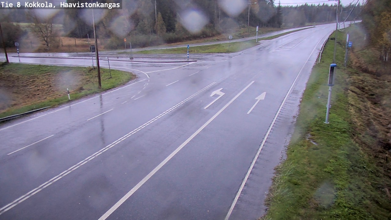 Weather Camera Image Road 8 Kokkola, Haavistonkangas, Kokkola, Keski-Pohjanmaa