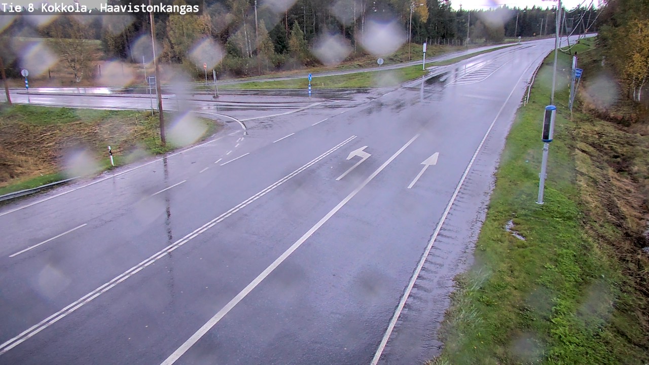 Weather Camera Image Road 8 Kokkola, Haavistonkangas, Kokkola, Keski-Pohjanmaa