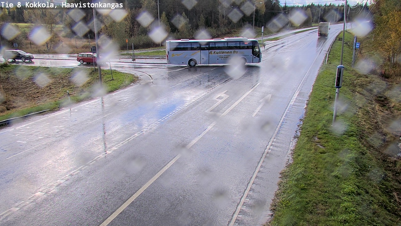 Weather Camera Image Road 8 Kokkola, Haavistonkangas, Kokkola, Keski-Pohjanmaa