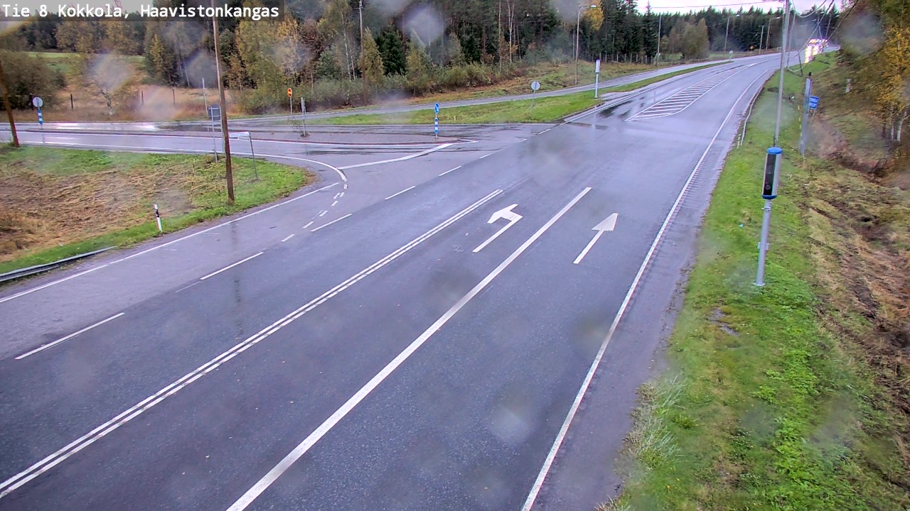 Weather Camera Image Road 8 Kokkola, Haavistonkangas, Kokkola, Keski-Pohjanmaa
