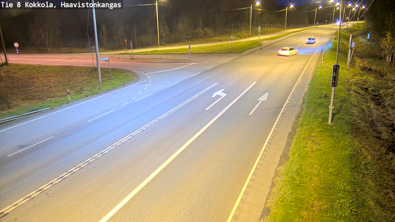Weather Camera Image Road 8 Kokkola, Haavistonkangas, Kokkola, Keski-Pohjanmaa