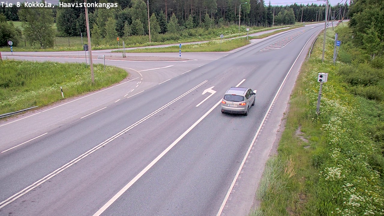 Kelikamerat Kuva Tie 8 Kokkola, Haavistonkangas, Kokkola, Keski-Pohjanmaa